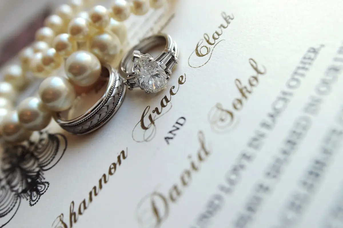 Close picture of ring